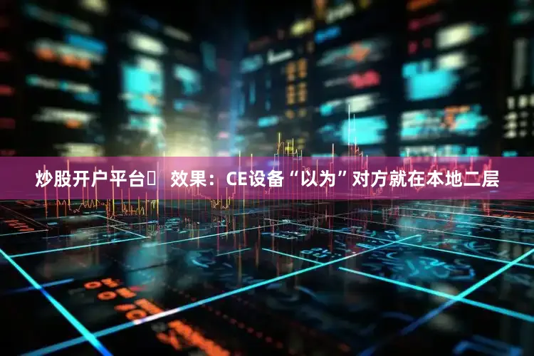 炒股开户平台✅ 效果：CE设备“以为”对方就在本地二层