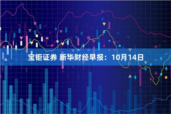 宝钜证券 新华财经早报：10月14日
